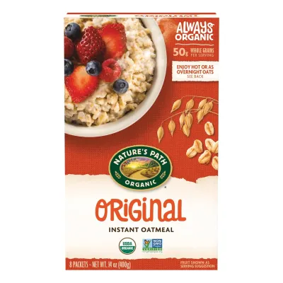 Nature's Path Organic Original Instant Hot Oatmeal - 14 oz