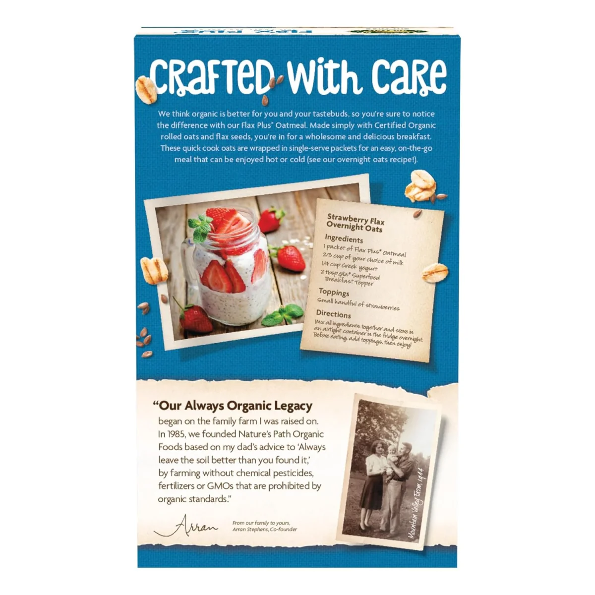 Nature's Path Organic Flax Plus Instant Oatmeal - 14 oz