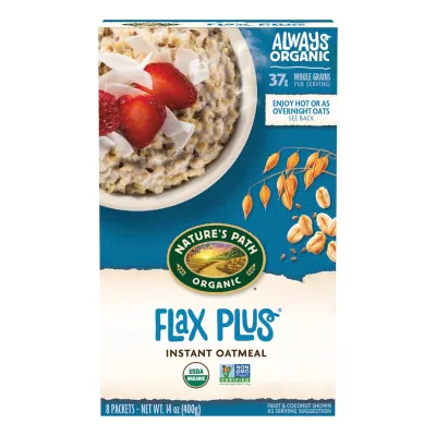 Nature's Path Organic Flax Plus Instant Oatmeal - 14 oz