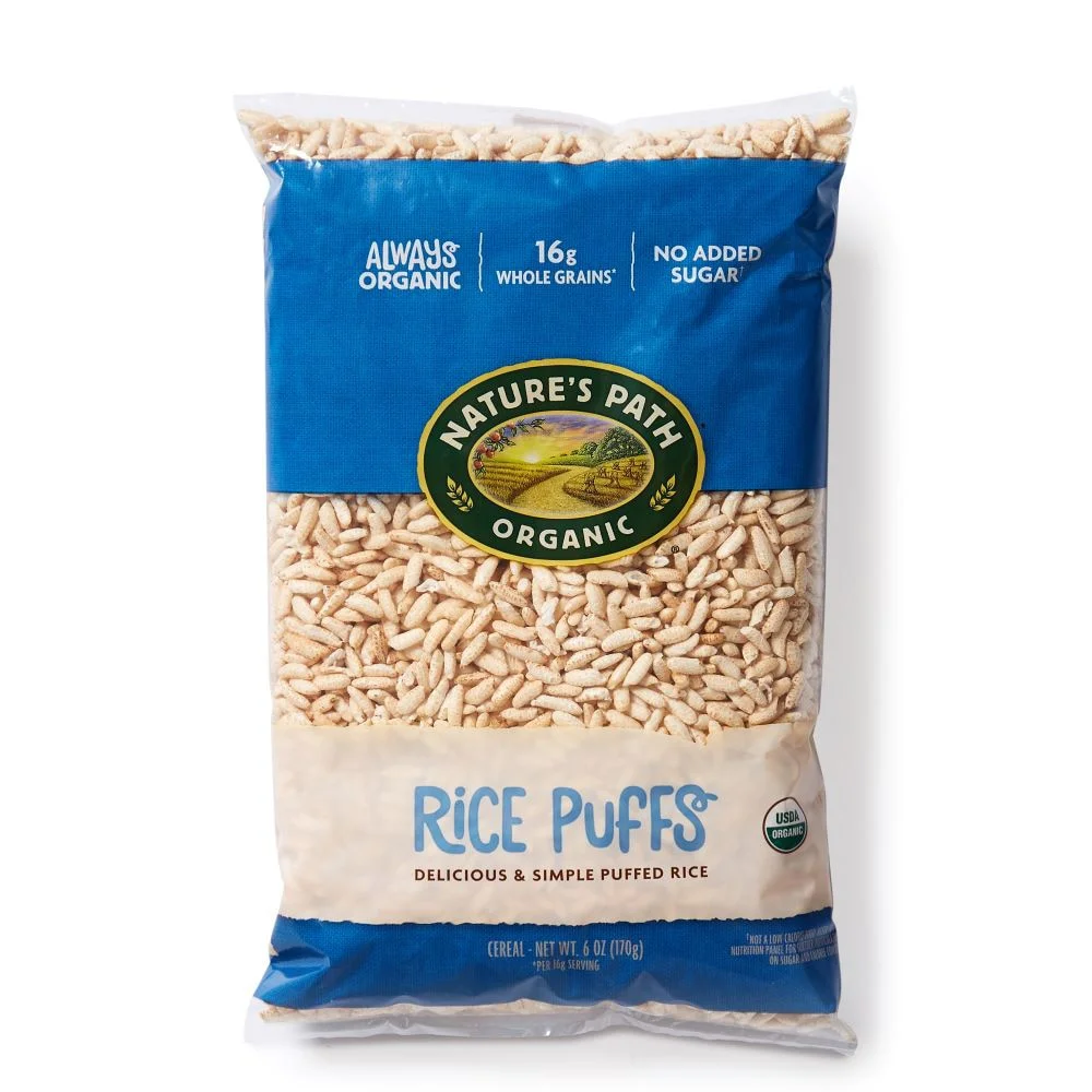 Nature's Path Organic Rice Puffs Cereal - 6 oz