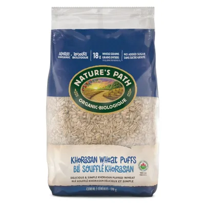 Nature's Path Organic Khorasan Wheat Puffs Cereal - 6 oz