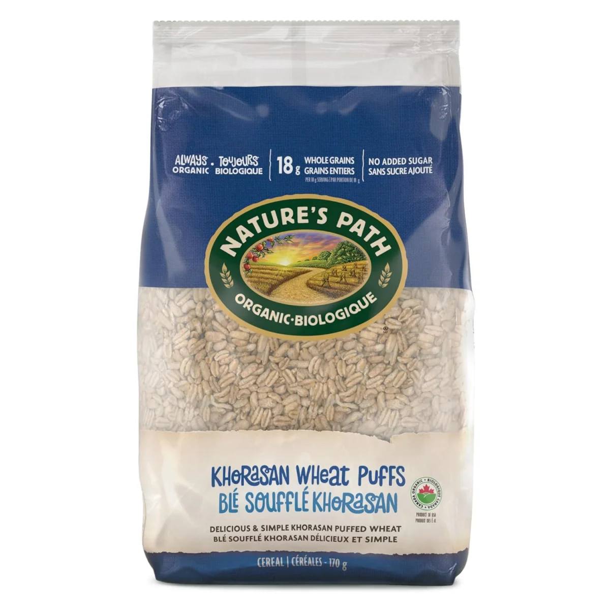 Nature's Path Organic Khorasan Wheat Puffs Cereal - 6 oz