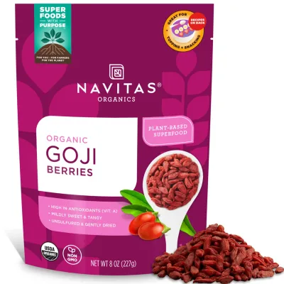 Navitas Organics Organic Goji Berries - 8 oz