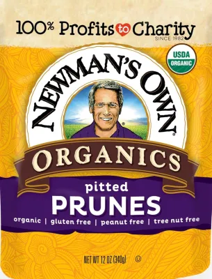 Newman's Own Organics Pitted Prunes - 12 oz