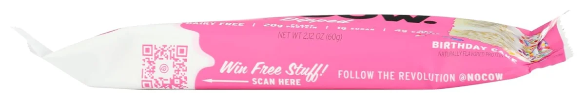 No Cow Protein Bar, Birthday Cake - 20 g