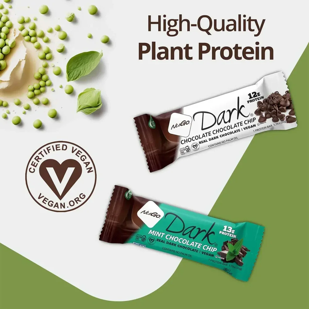 NuGo Nutrition Bar Dark Chocolate Coconut