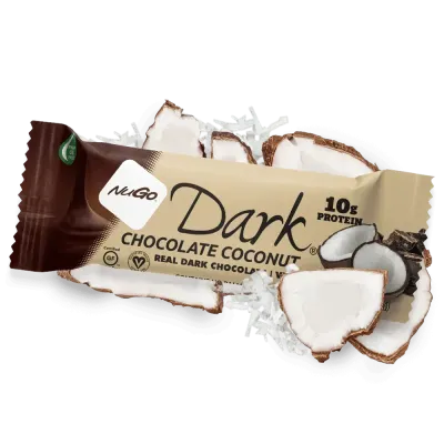 NuGo Nutrition Bar Dark Chocolate Coconut