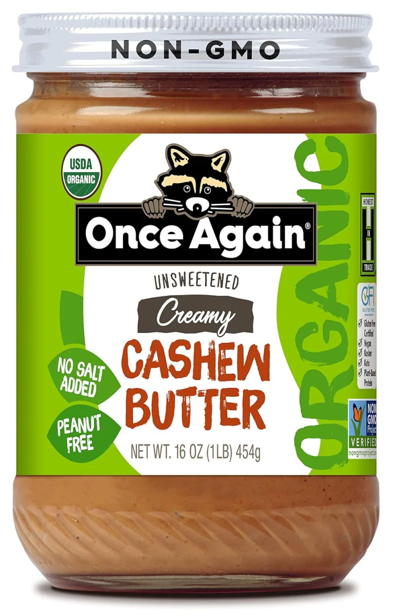 Once Again Cashew Butter, Creamy Unsweetened - 16 oz