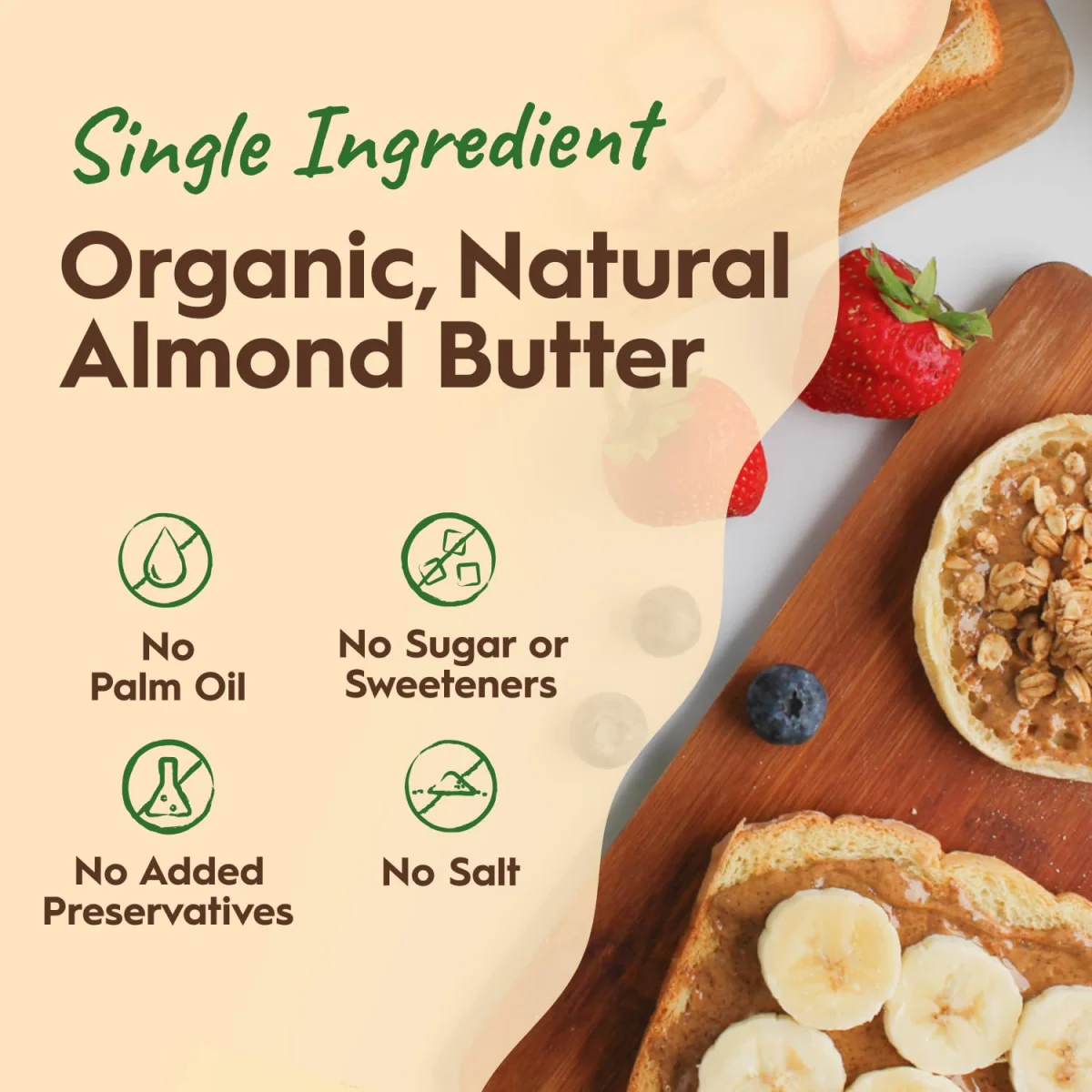 Once Again Creamy Organic Almond Butter, Lightly Toasted - 16 oz