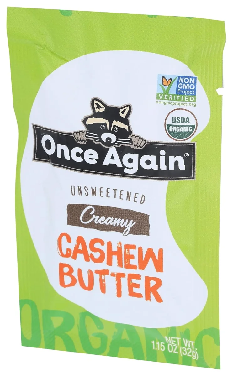 Once Again Cashew Butter Squeeze, Organic - 1.14 oz