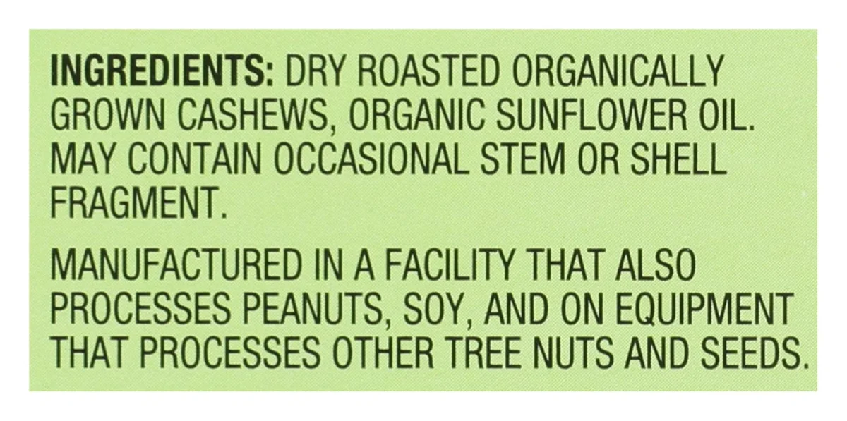Once Again Cashew Butter Squeeze, Organic - 1.14 oz