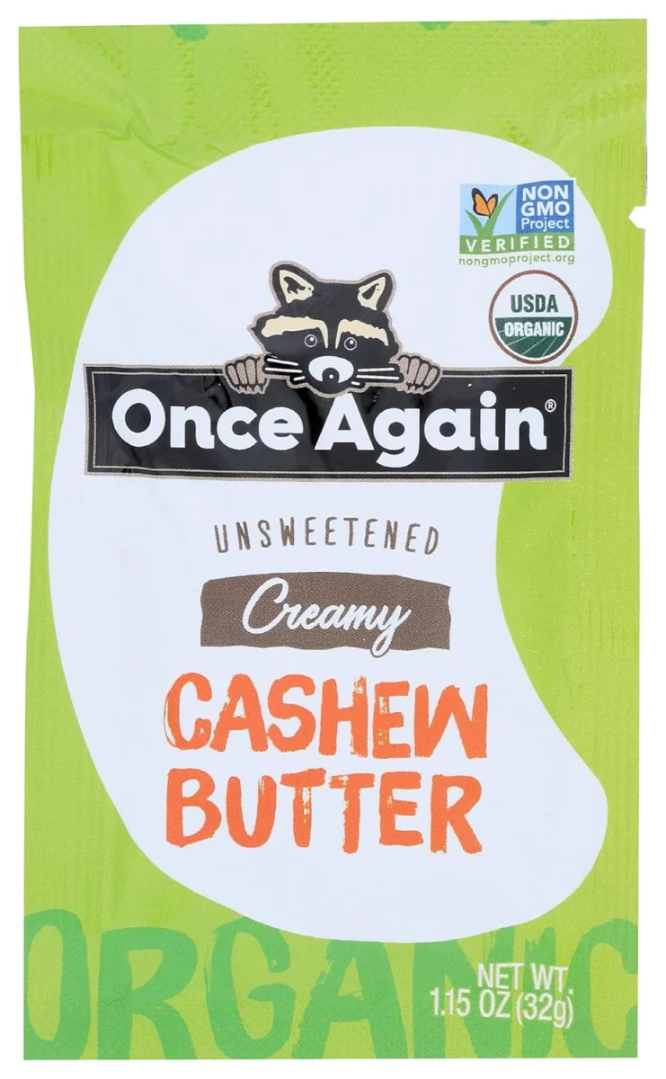 Once Again Cashew Butter Squeeze, Organic - 1.14 oz