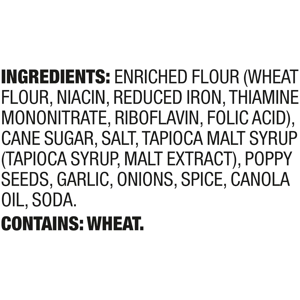 Snack Factory Everything Pretzel Crisps, Non-GMO - 7.2 oz