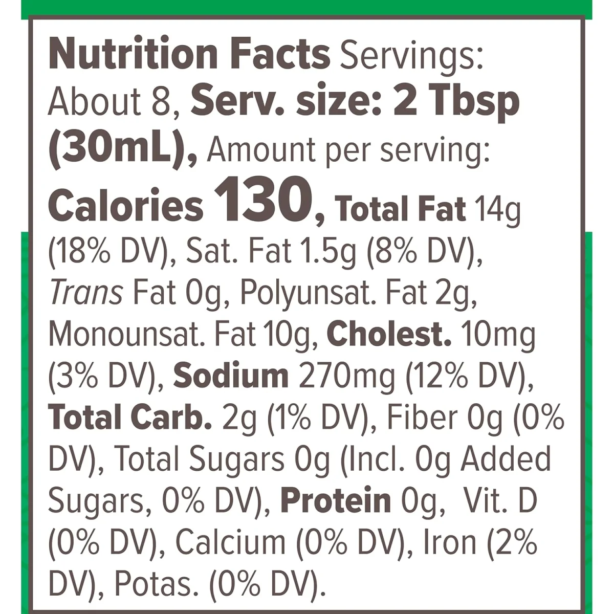 Primal Kitchen Green Goddess Dressing & Marinade with Avocado Oil - 8 fl oz