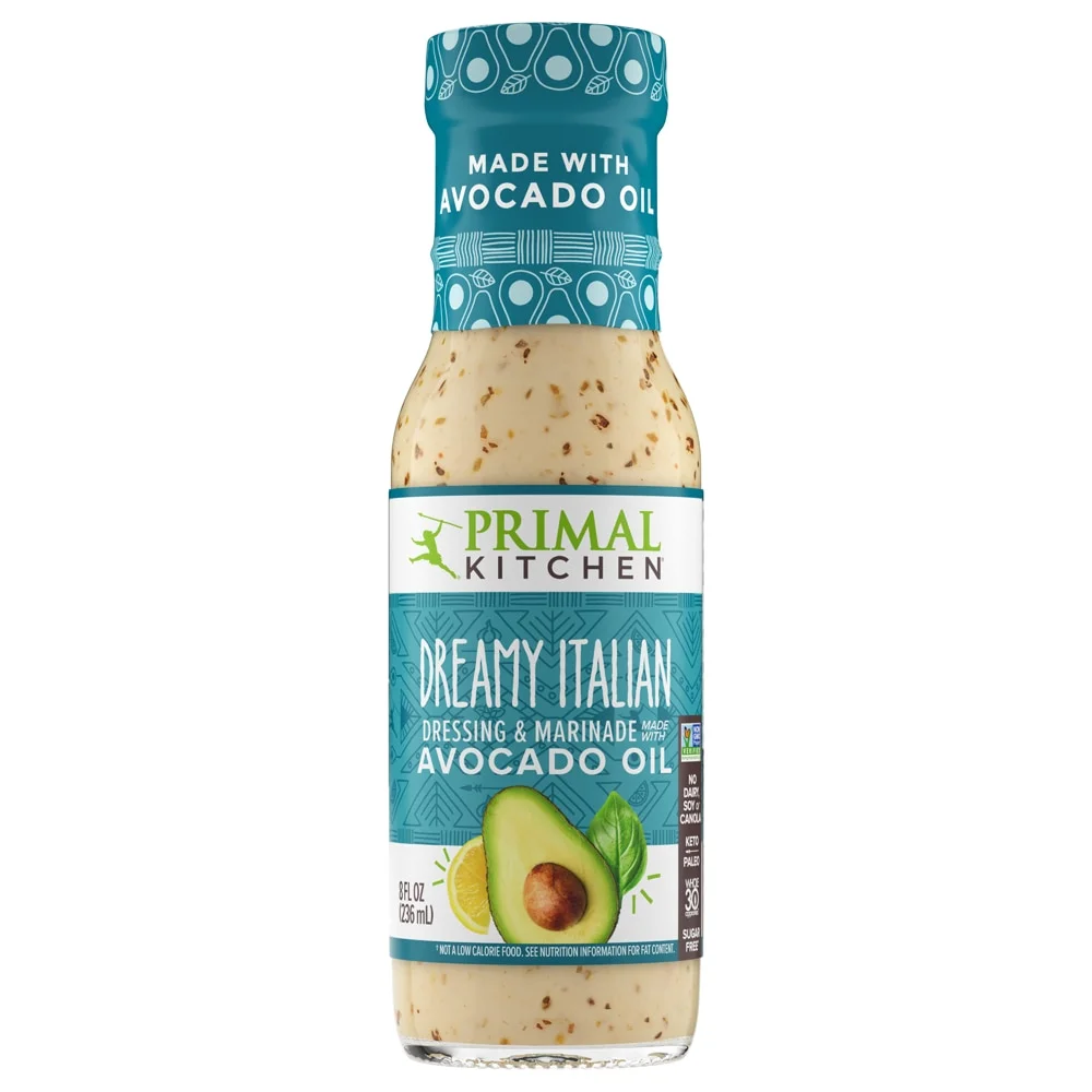 Primal Kitchen Dreamy Italian Dressing & Marinade with Avocado Oil - 8 fl oz