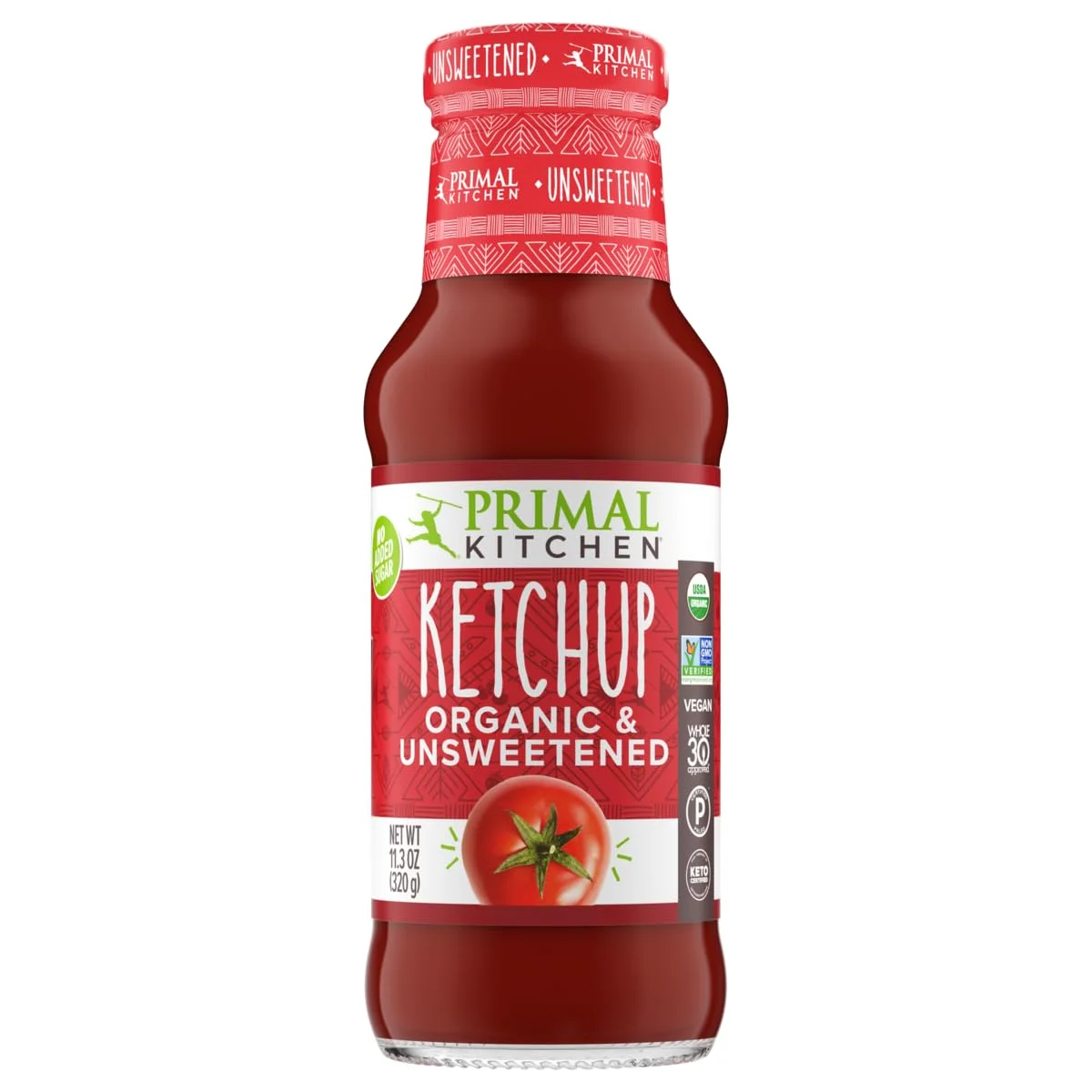 Primal Kitchen Organic Unsweetened Ketchup - 11.3 oz