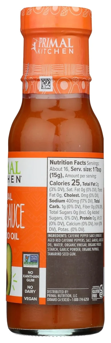 Primal Kitchen No Dairy Buffalo Sauce