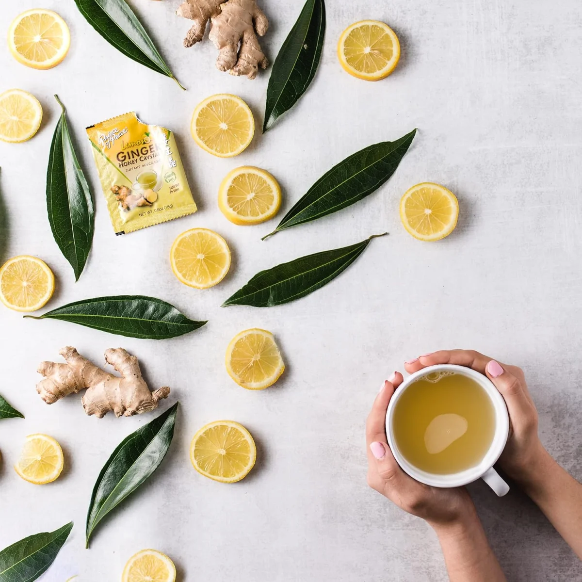 Prince of Peace Ginger Honey Crystals, Original - 10 Sachets