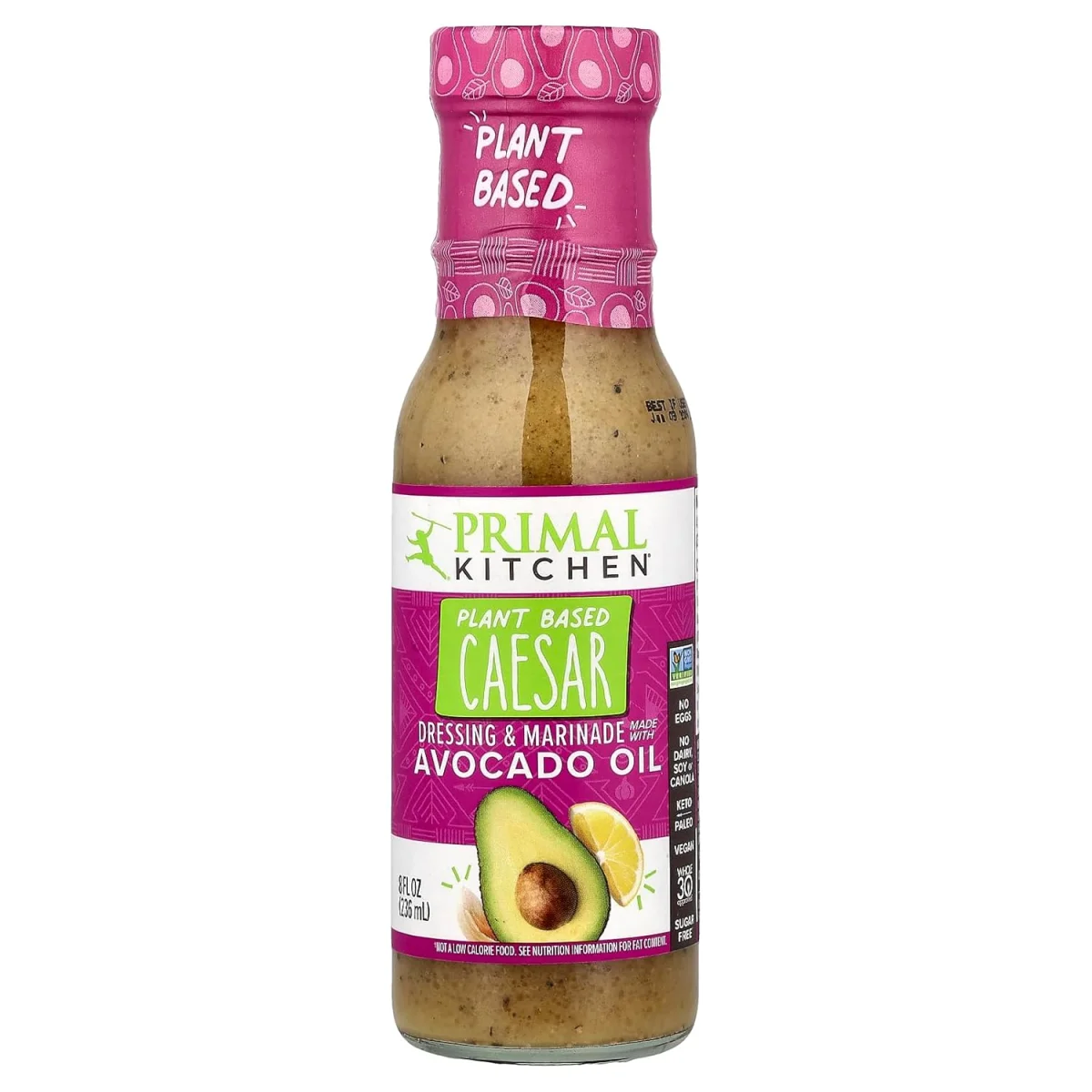 Primal Kitchen Plant Based Caesar Dressing with Avocado Oil - 8 fl oz