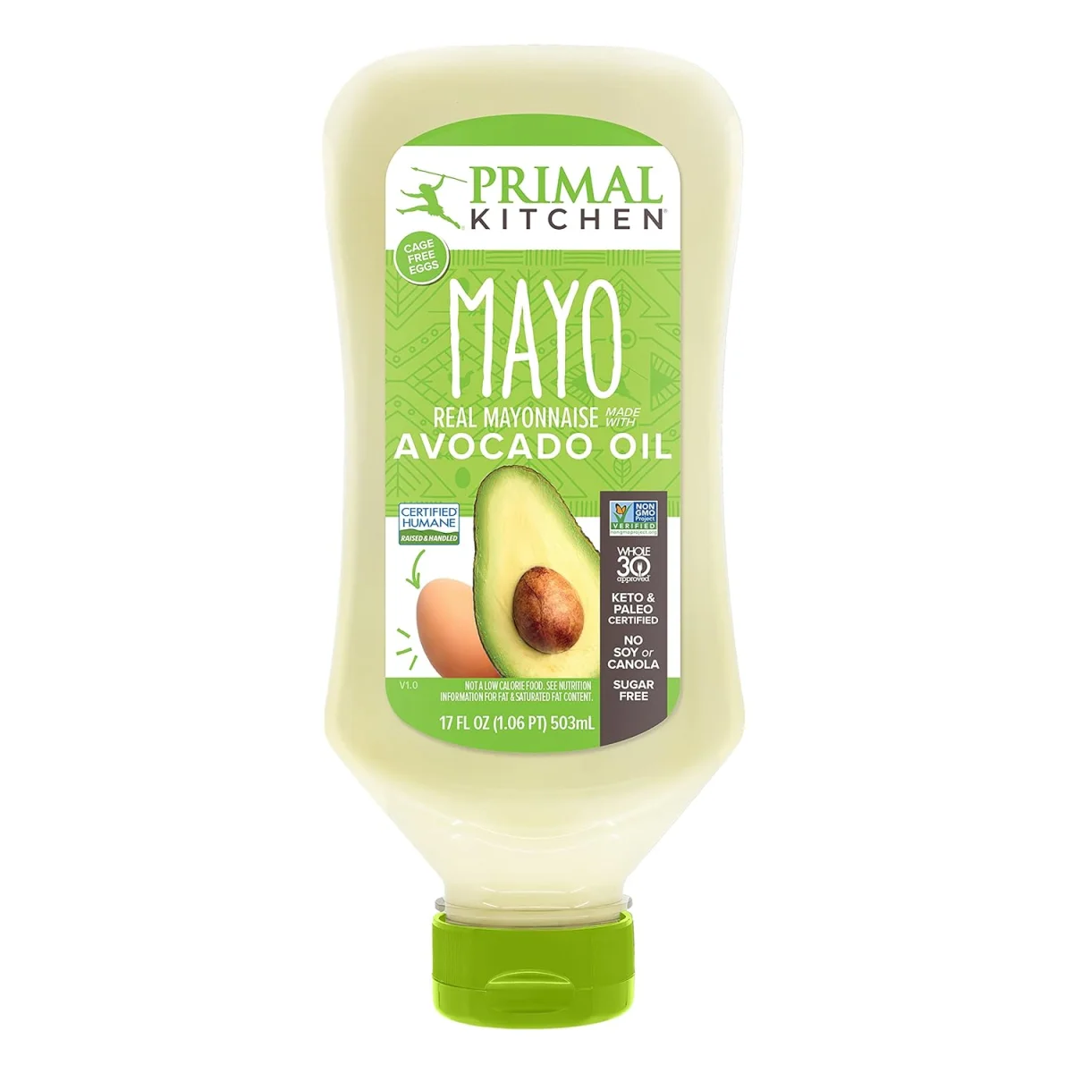 Primal Kitchen Squeeze Mayo with Avocado Oil - 17 fl oz