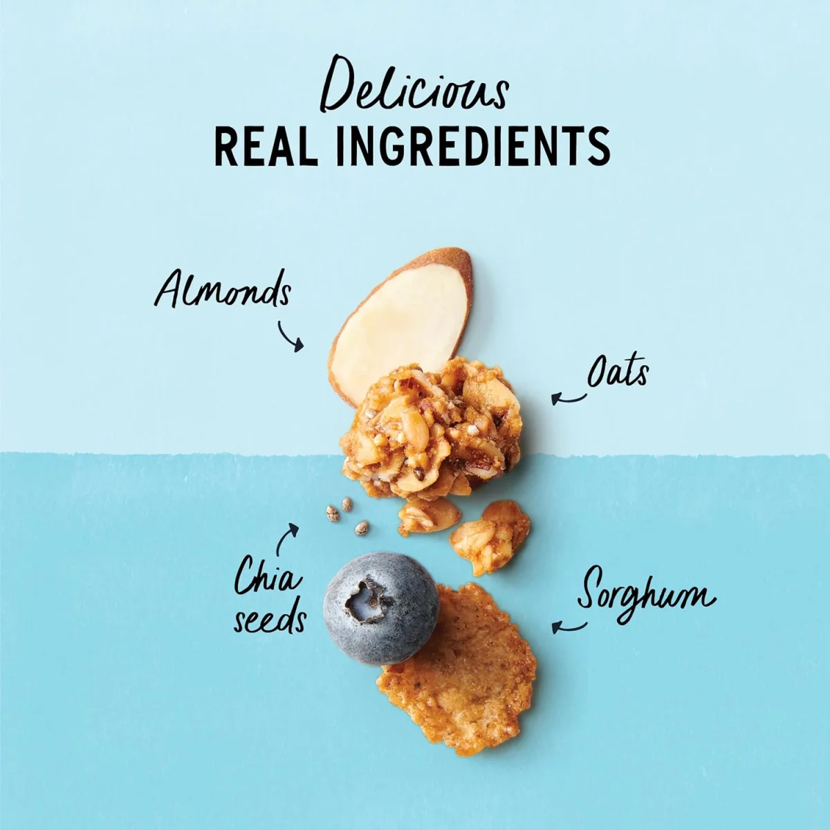 Purely Elizabeth Vegan Gluten Free Superfood Cereal, Vanilla Blueberry Almond