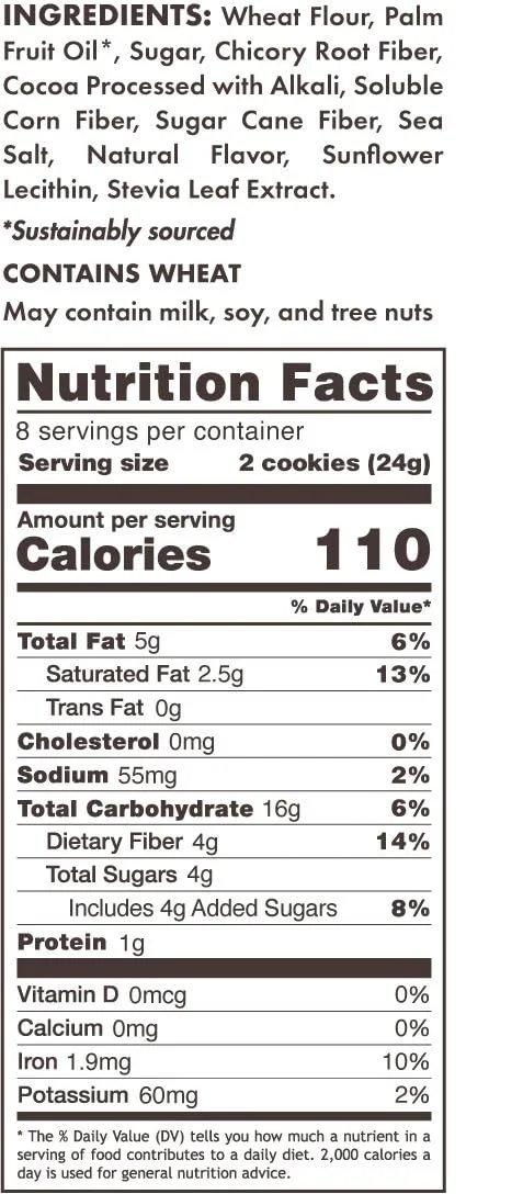 Rip Van LEOs Cookies and Cream Sandwich Cookies