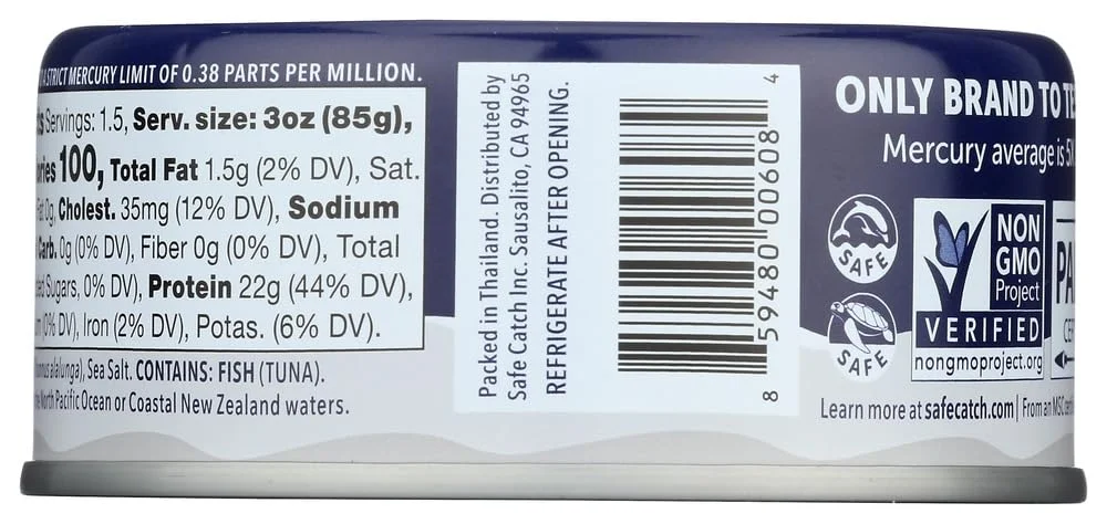 Safe Catch Wild Albacore Tuna - 5 oz