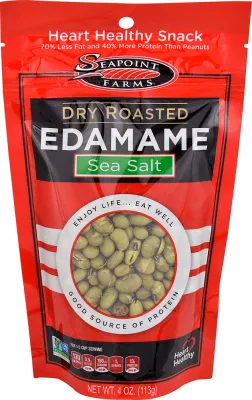 Seapoint Farms Dry Roasted Edamame, Lightly Salted - 4 oz