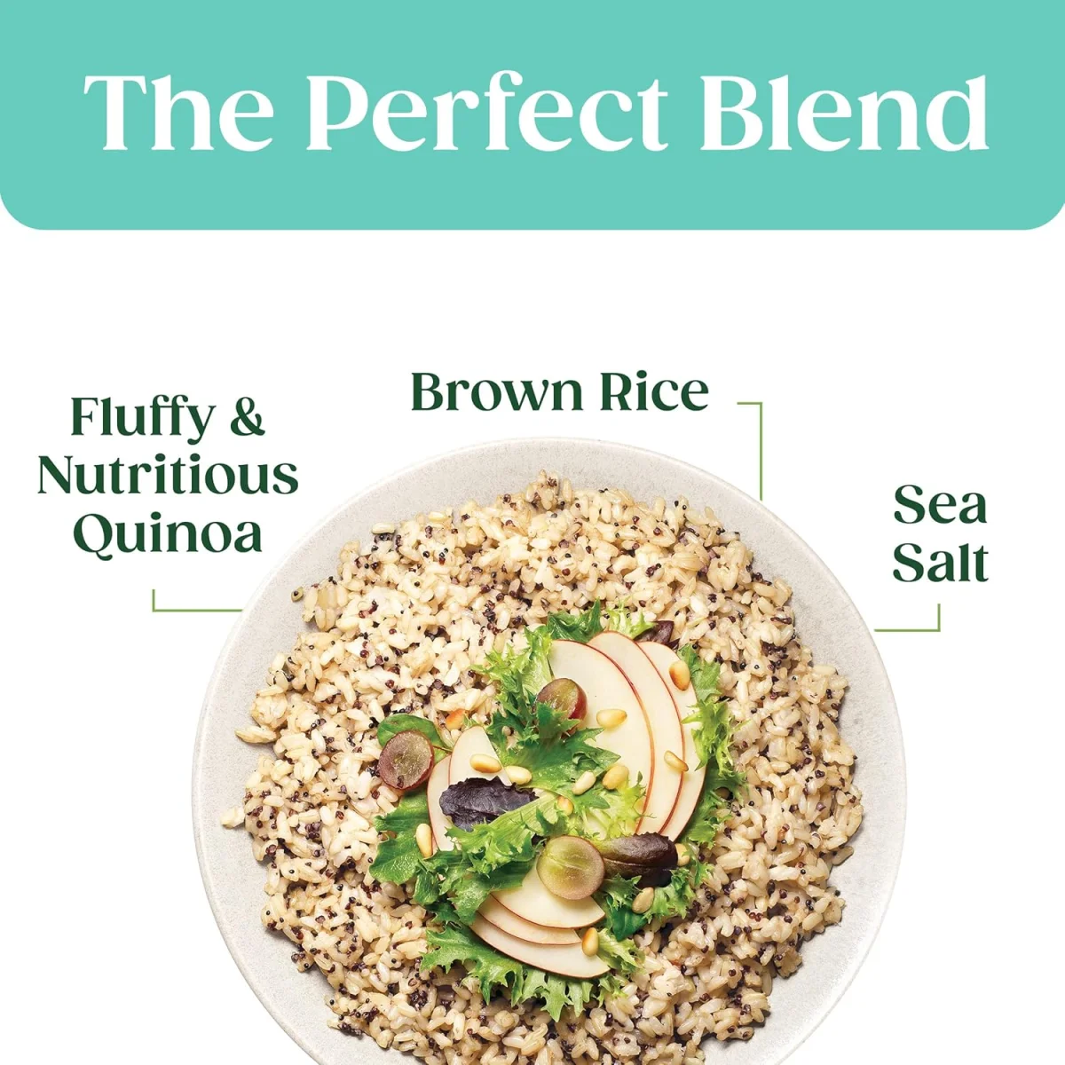 Seeds of Change Organic Quinoa & Brown Rice with Sea Salt - 8.5 oz