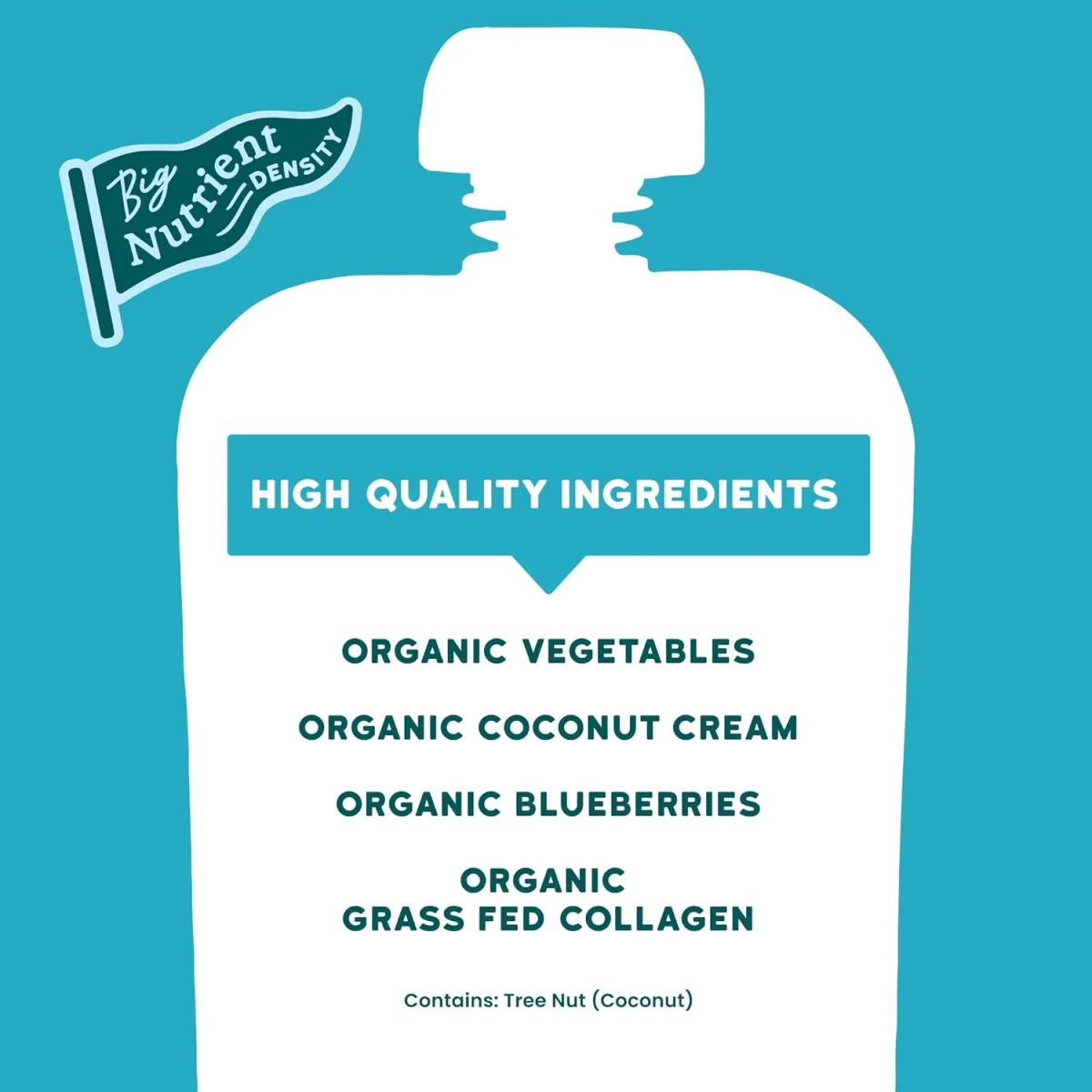 Serenity Kids Dairy Free Smoothie Baby Food, Berry Butternut - 3.5 oz