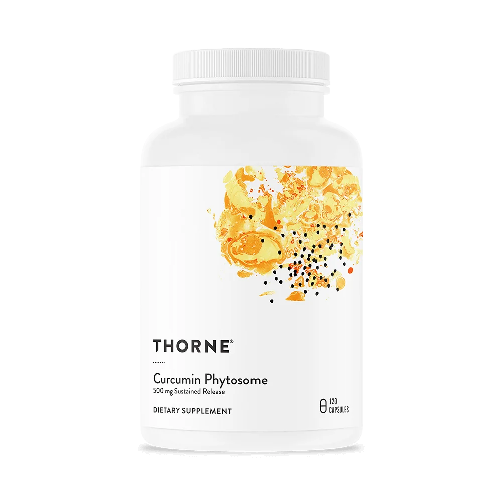 Thorne Curcumin Phytosome - Sustained Release - 500 mg - 120 Capsules