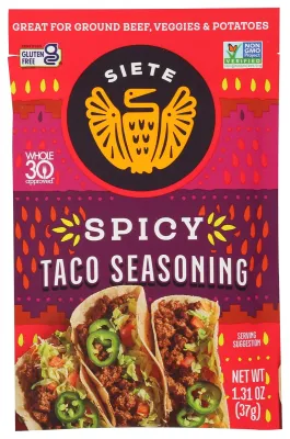 Siete Spicy Taco Seasoning - 1.31 oz
