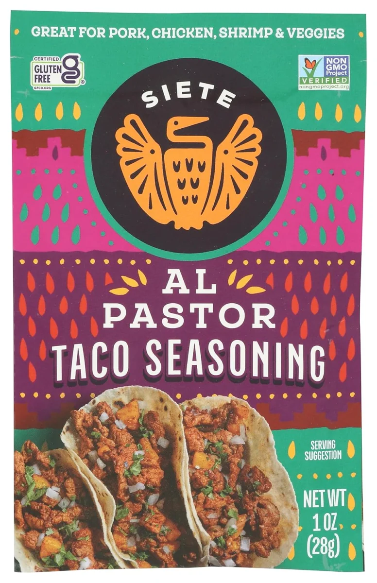 Siete Al Pastor Taco Seasoning, Non-GMO Gluten Free - 1 oz