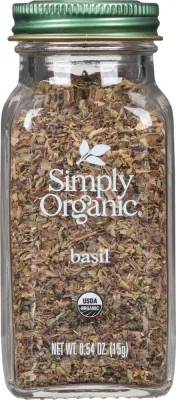 Simply Organic Basil Leaf - 0.54 oz