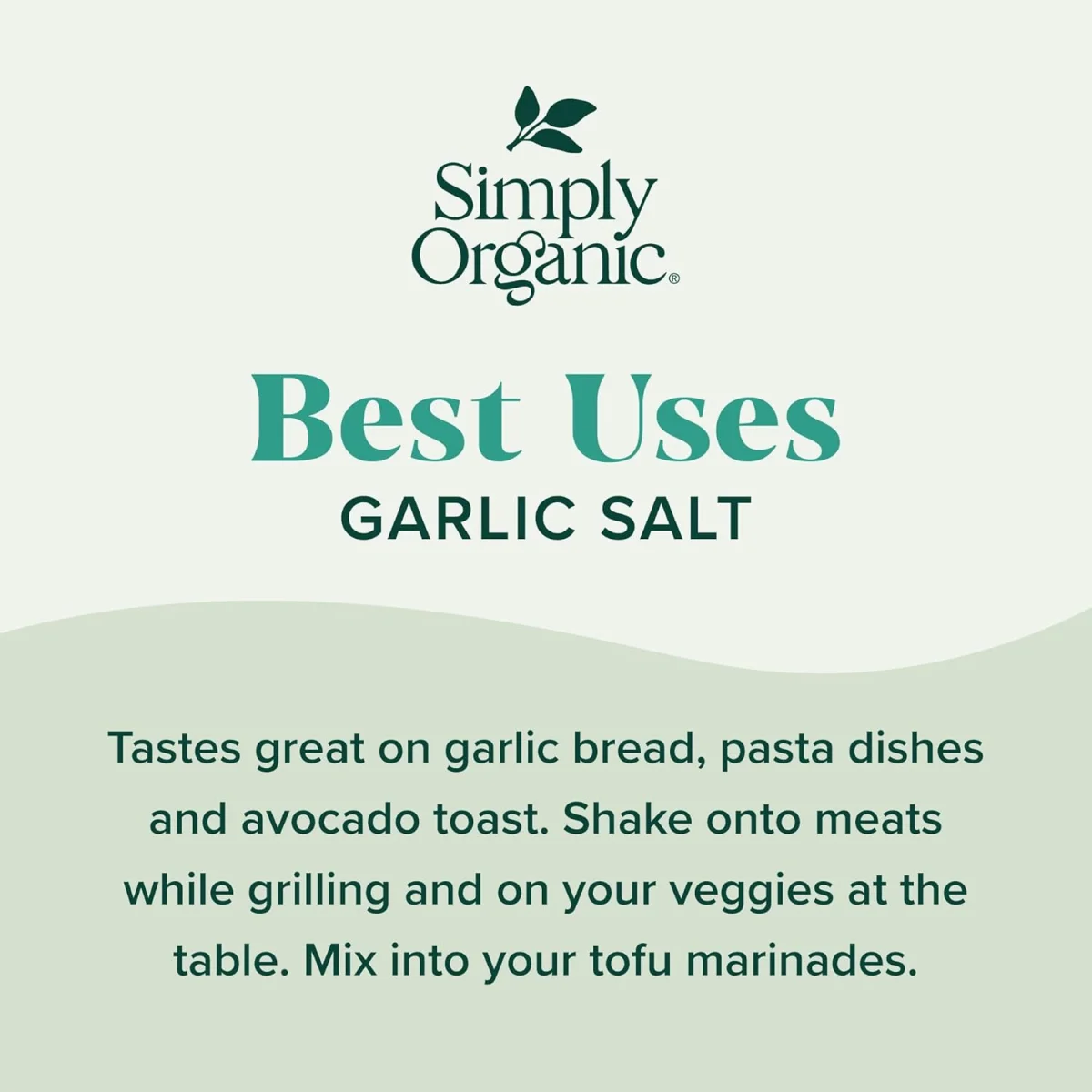 Simply Organic Garlic Salt - 4.7 oz