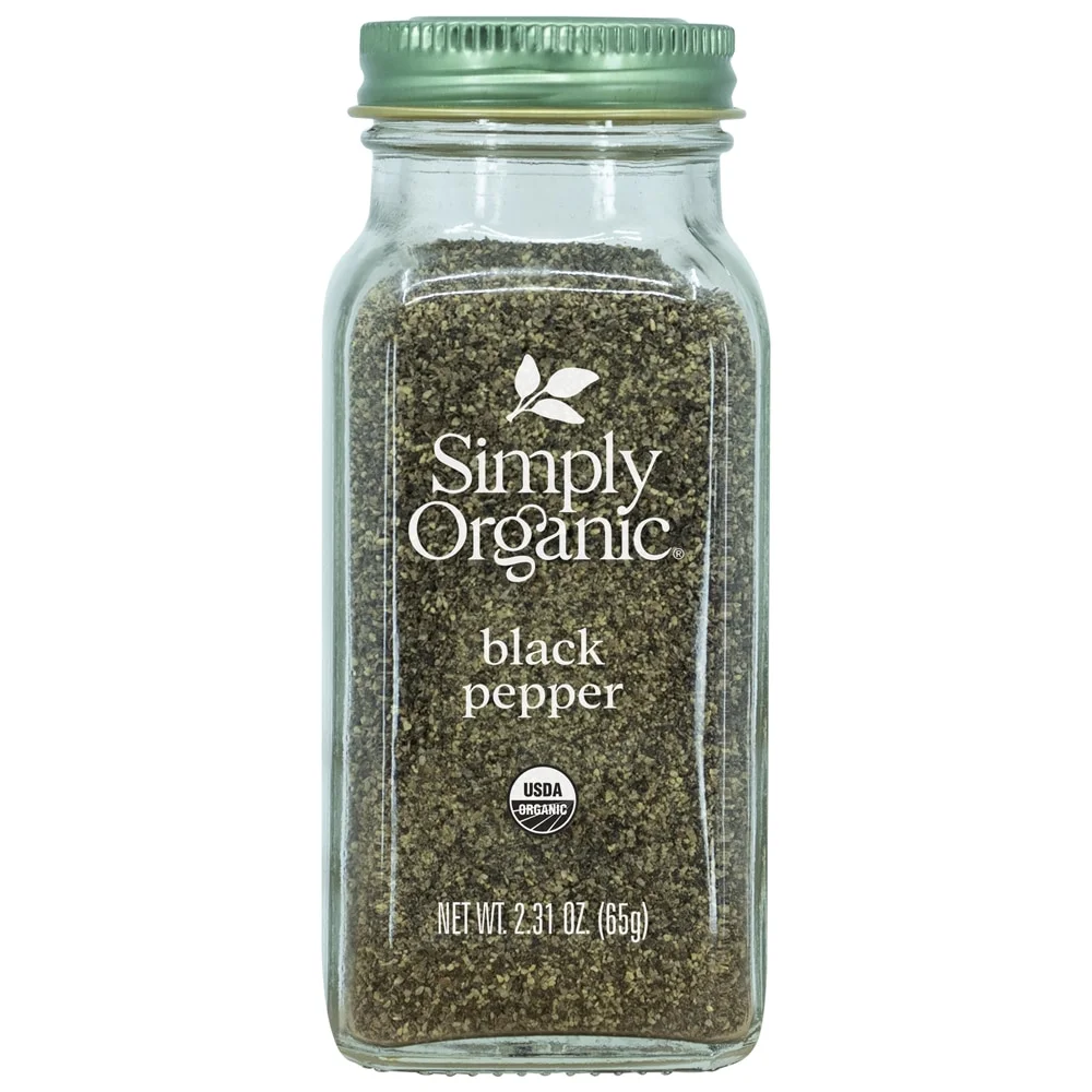 Simply Organic Black Pepper - 2.31 oz