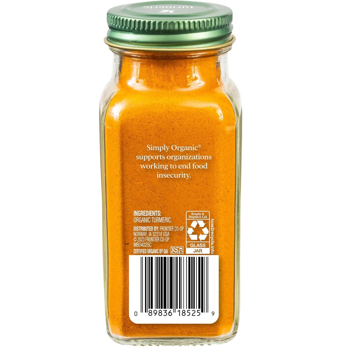 Simply Organic Turmeric - 2.38 oz