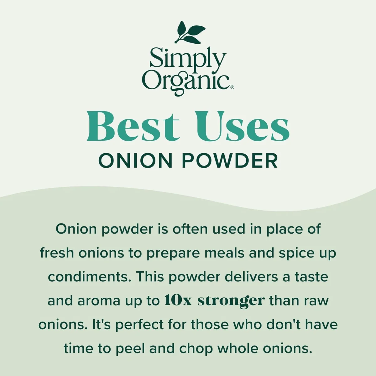 Simply Organic Onion Powder - 3 oz