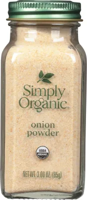 Simply Organic White Onion Powder - 3 oz