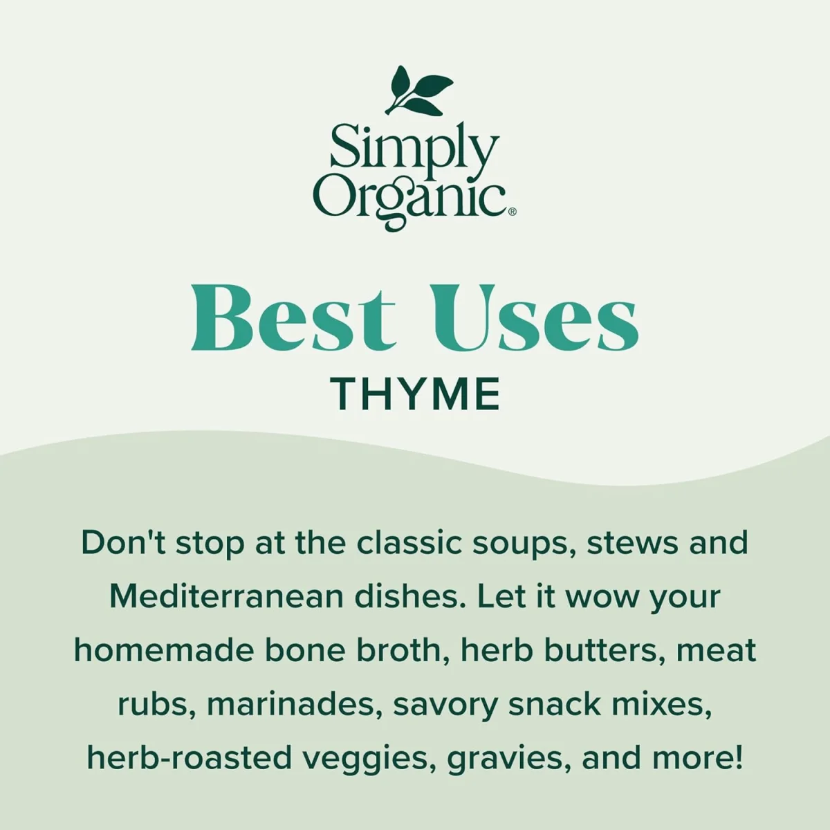 Simply Organic Thyme - 0.78 oz