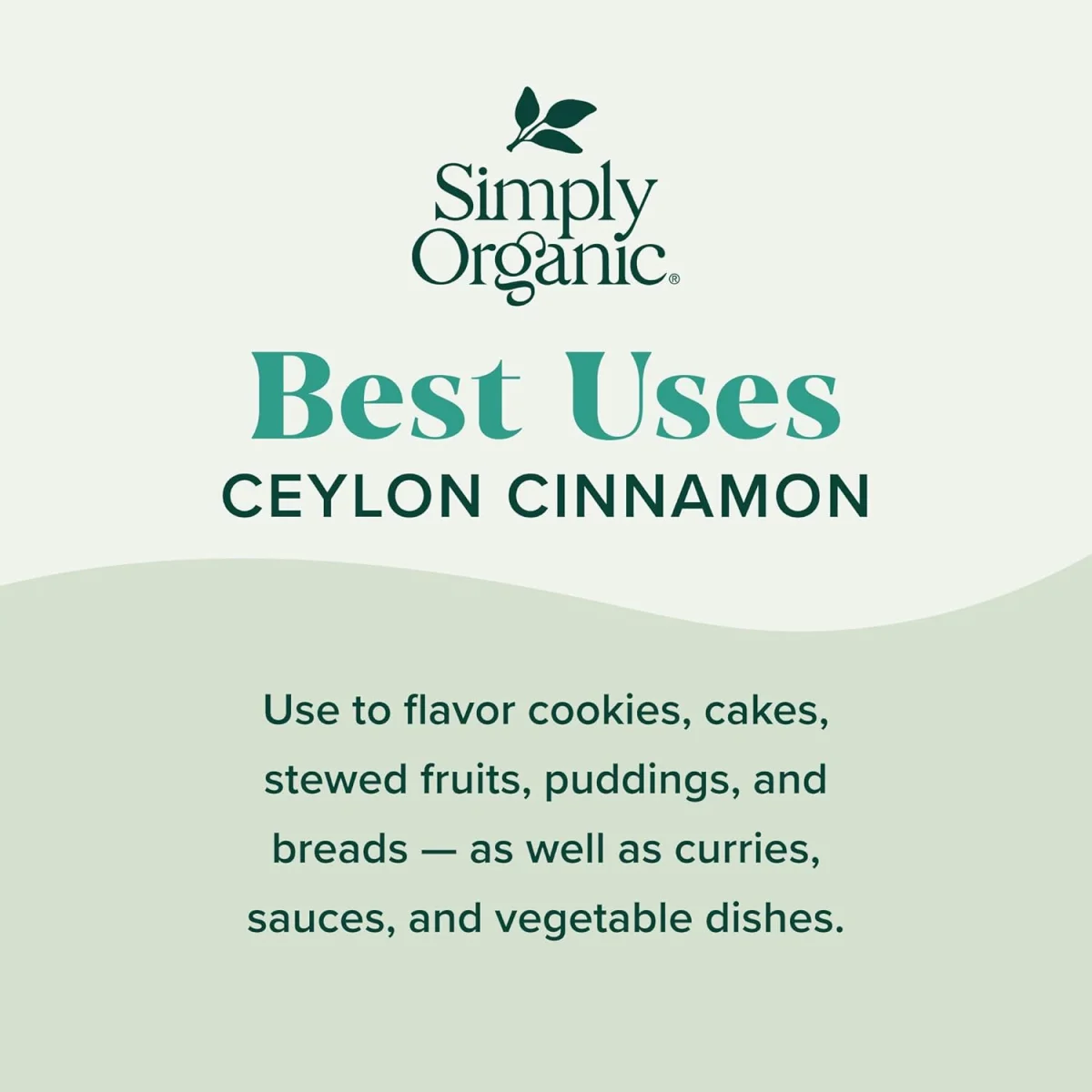 Simply Organic Ceylon Cinnamon, Ground - 2.08 oz