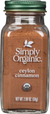 Simply Organic Ceylon Cinnamon, Ground - 2.08 oz