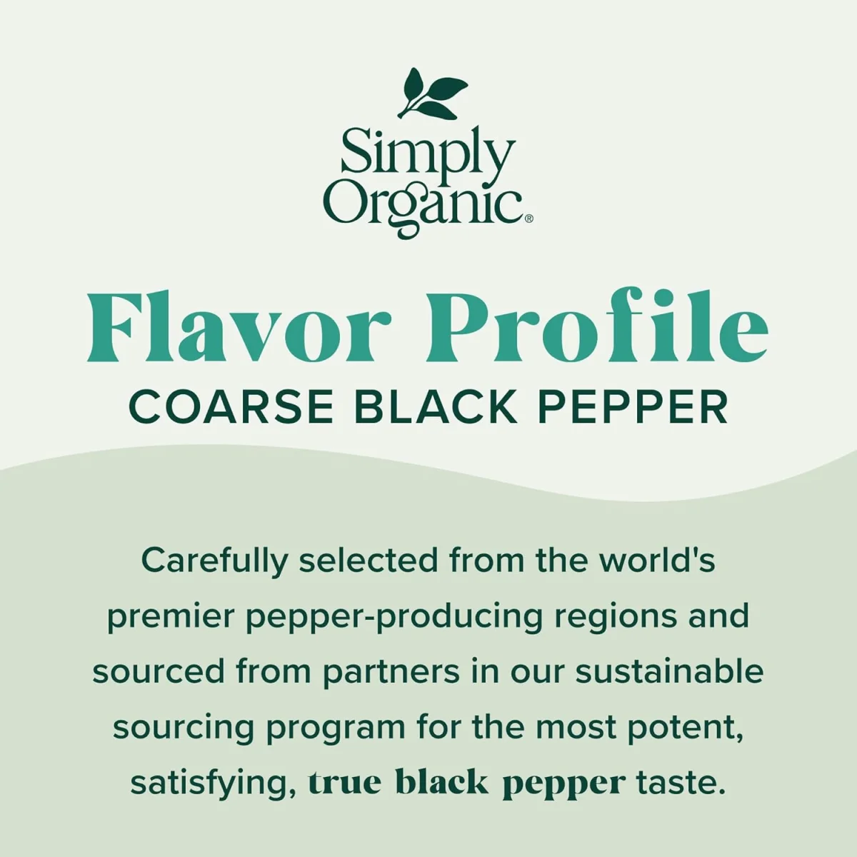 Simply Organic Coarse Grind Black Pepper - 2.47 oz