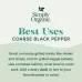 Simply Organic Coarse Grind Black Pepper - 2.47 oz - Image 5