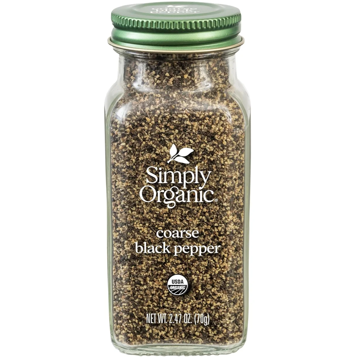 Simply Organic Coarse Grind Black Pepper - 2.47 oz
