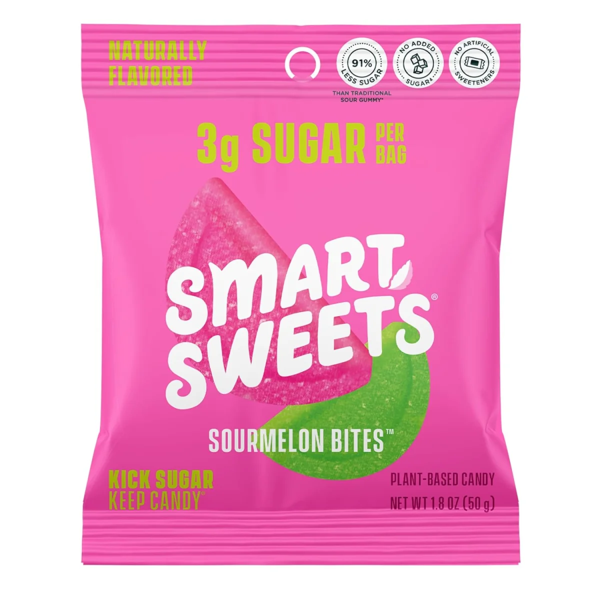 SmartSweets Sourmelon Bites - 1.8 oz