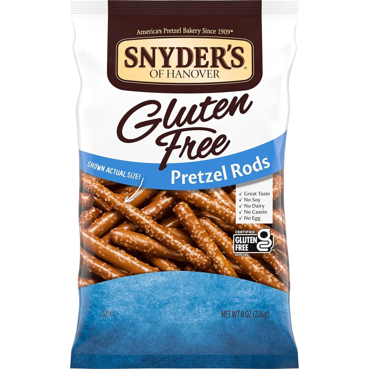 Snyder's of Hanover Gluten Free Pretzel Rods - 8 oz