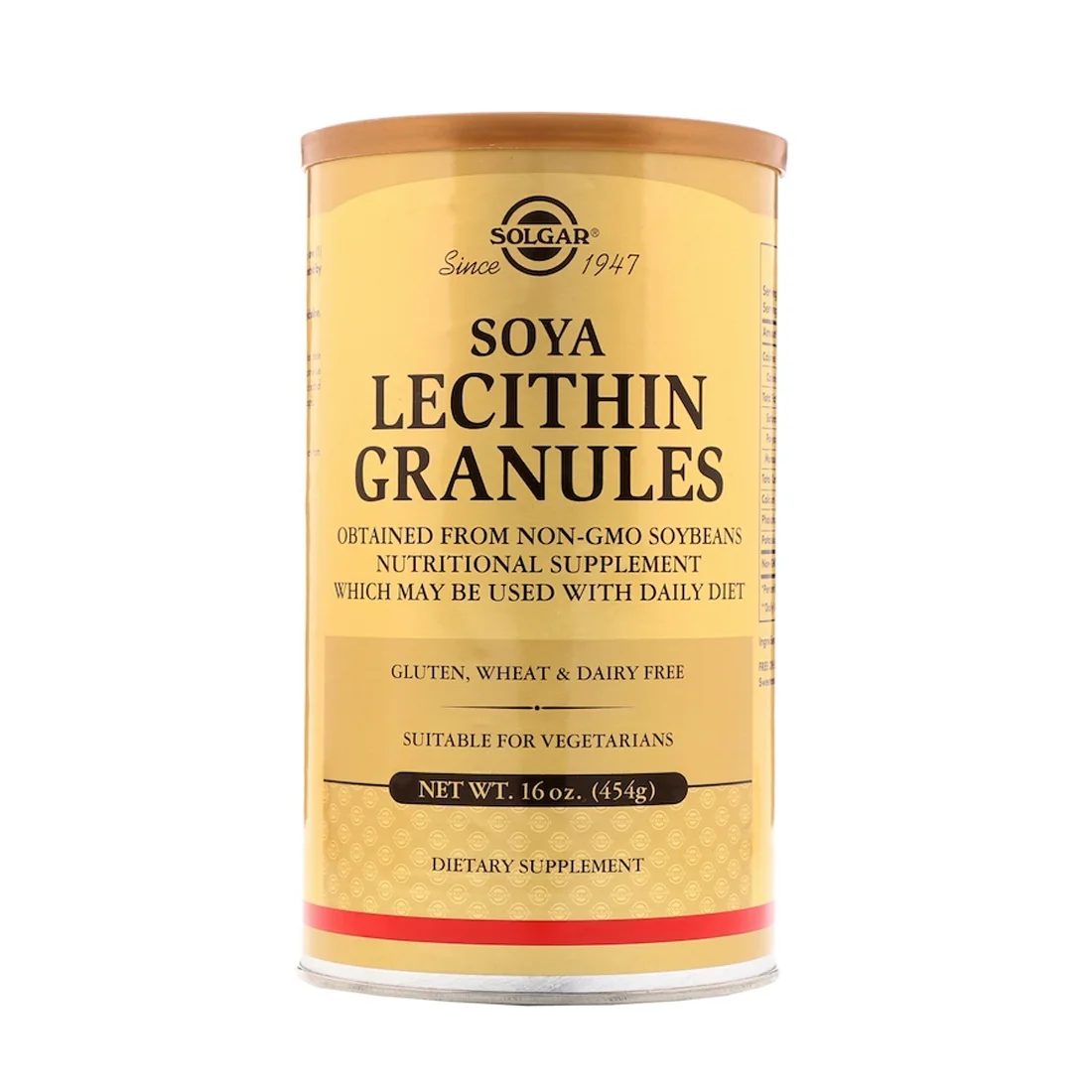 Solgar Soya Lecithin Granules 16 oz (454 g)