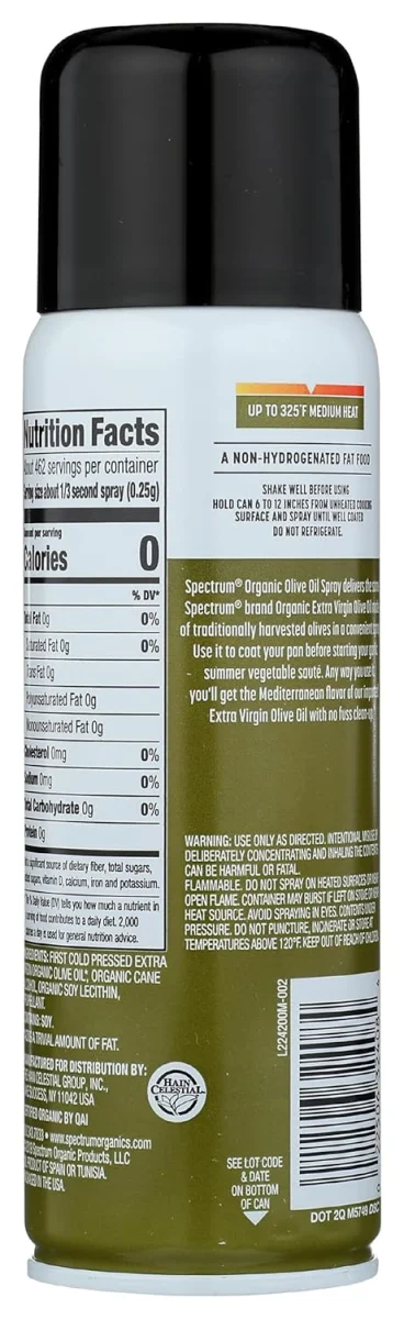 Spectrum Organic Olive Oil Spray - 5 fl oz