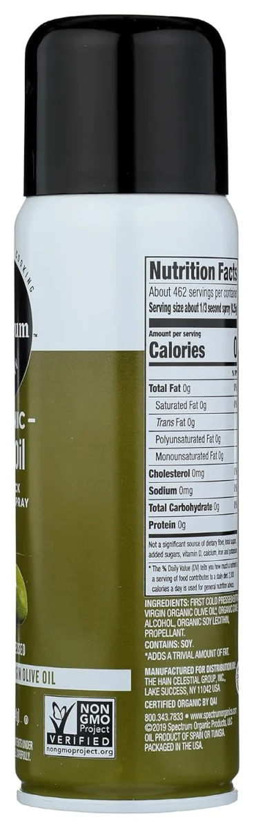 Spectrum Organic Olive Oil Spray - 5 fl oz